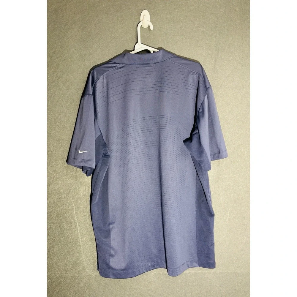 Nike Golf Dri-Fit Polo Shirt Men's XL Blue Performance Activewear - Picture 12 of 16